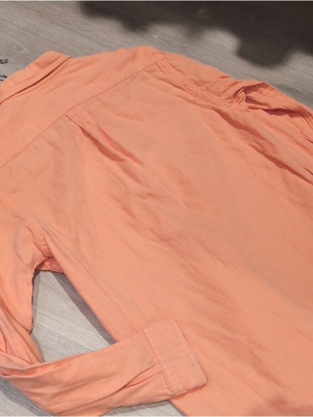 Polo by Ralph Lauren Men's Orange Button-Down Shirt - Picture 7 of 7